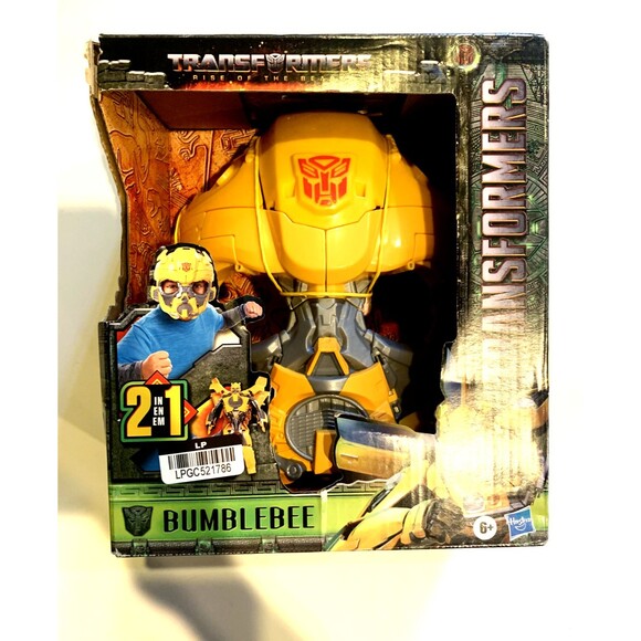 Hasbro Transformers 7 Rise of the Beasts 2-in-1 Converting Mask Bumblebee NEW - Picture 6 of 7